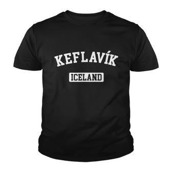 Keflavik Kef Iceland Souvenir Youth T-shirt - Monsterry DE