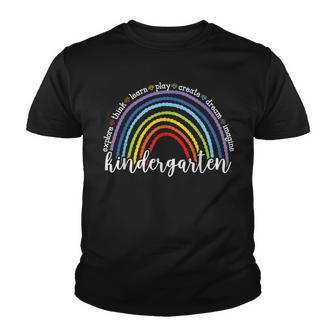 Kindegarten Rainbow Christmas Giftsworld Kindness Day Youth T-shirt - Thegiftio UK