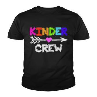 Kinder Crew Kindergarten Teacher Tshirt Youth T-shirt - Monsterry UK