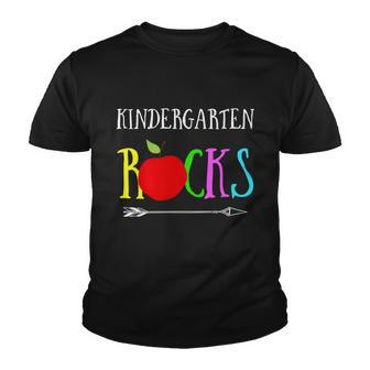 Kindergarten Rocks Toddlers Teacher Appreciation Last Day Cool Gift Youth T-shirt - Monsterry