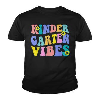 Kindergarten Vibes First Day Back To School Teacher Students V8 Youth T-shirt - Thegiftio UK
