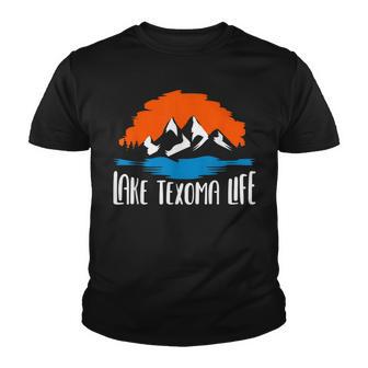 Lakes Camping Nature Outdoor Lake Texoma Life Youth T-shirt - Thegiftio UK