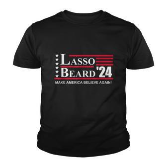 Lasso Beard 2024 V2 Youth T-shirt - Thegiftio UK