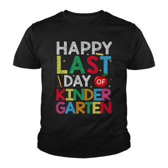 Last Day Of Kindergarten Apple Pencil Rule Youth T-shirt - Thegiftio UK
