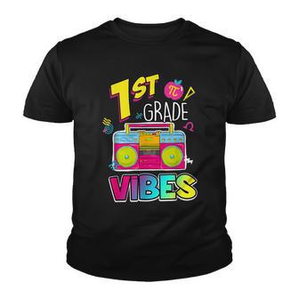 Last Day Of School Summer 1St Grade Vibes Teacher Student Youth T-shirt - Thegiftio UK