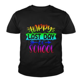 Last Days Of School Teacher Student Happy Last Day School Gift Youth T-shirt - Thegiftio UK