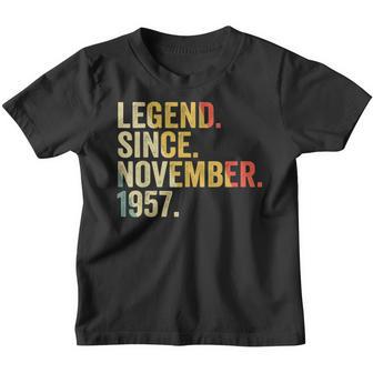 Legend Since November 1957 65 Years Old Gifts 65Th Birthday Youth T-shirt - Thegiftio UK