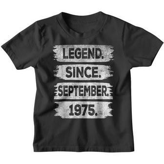 Legend Since September 1975 47 Years Old 47Th Birthday Gifts V2 Youth T-shirt - Thegiftio UK