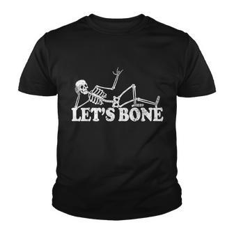 Lets Bone Funny Offensive And Rude Tshirt Youth T-shirt - Monsterry CA