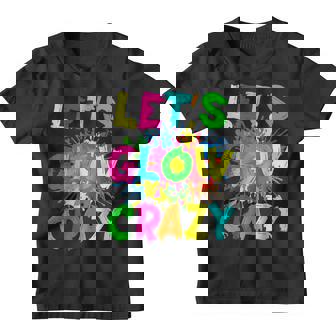 Lets Glow Crazy Outfit Retro Colorful Party 80S Party Youth T-shirt - Thegiftio UK