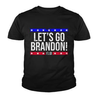 Lets Go Brandon Fjb F Biden Fjb Youth T-shirt - Thegiftio UK