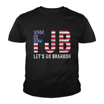 Lets Go Brandon Fjb V3 Youth T-shirt - Thegiftio UK