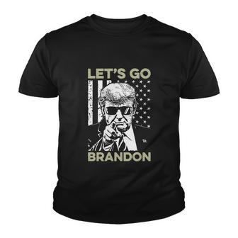 Lets Go Brandon Funny Fjb Youth T-shirt - Thegiftio UK