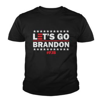 Lets Go Brandon Lets Go Brandon Lets Go Brandon Lets Go Brandon Tshirt Youth T-shirt - Monsterry