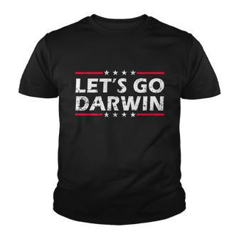 Lets Go Darwin Retro Vintage Tshirt Youth T-shirt - Monsterry AU