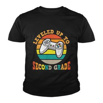 Leveled Up To 2Nd Grade Back To School Youth T-shirt - Monsterry DE