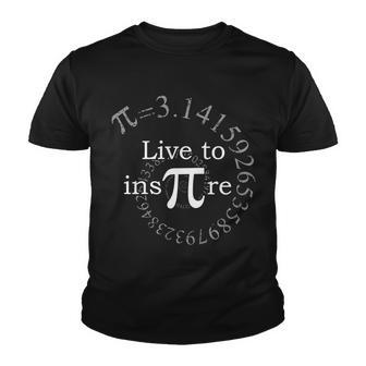 Live To Inspire Pi Day Tshirt Youth T-shirt - Monsterry AU