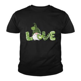Love Irish Gnome Cute St Patricks Day Youth T-shirt - Monsterry AU