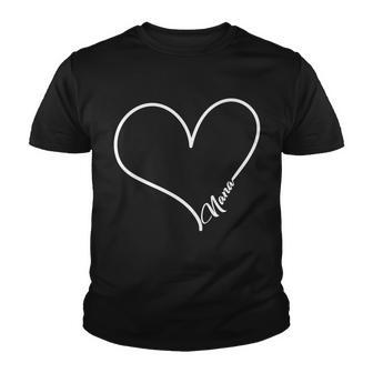 Love Nana Heart Youth T-shirt - Monsterry AU