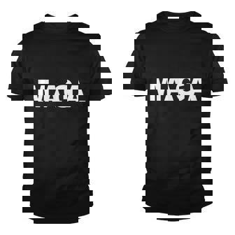 Maga Make America Great Again President Donald Trump Tshirt Youth T-shirt - Monsterry