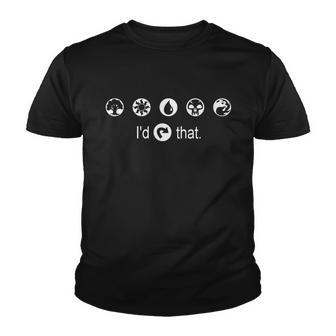 Magic Gathering Tap Youth T-shirt - Thegiftio UK