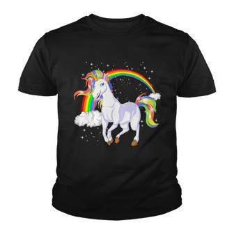 Magical Unicorn V2 Youth T-shirt - Monsterry UK