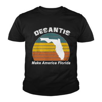 Make America Florida Desantis 2024 Election Youth T-shirt - Monsterry DE