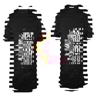 Mama Mommy Mom Bruh Sunflower Tshirt Youth T-shirt - Monsterry