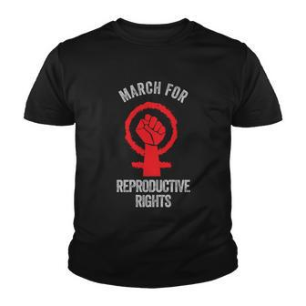 March For Reproductive Rights Gift Youth T-shirt - Monsterry DE