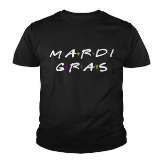 Mardi Gras Friends V2 Youth T-shirt - Monsterry UK