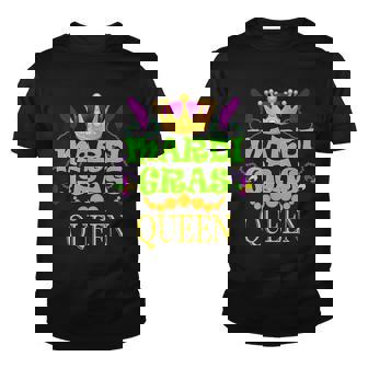 Mardi Gras Queen Graphic Design Printed Casual Daily Basic Youth T-shirt