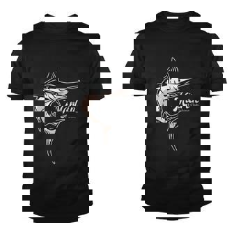 Marlin Fishing Tshirt Youth T-shirt - Monsterry