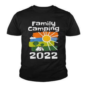 Matching Family Camping Trip 2022 Vacation Getaway Beach Youth T-shirt - Thegiftio UK