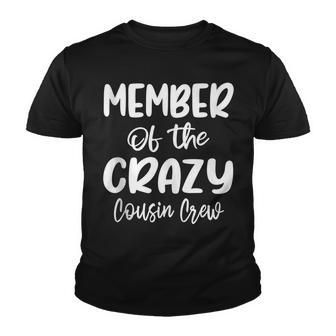Member Of The Crazy Cousin Crew - Toddler Big Cousin Saying Youth T-shirt - Thegiftio UK