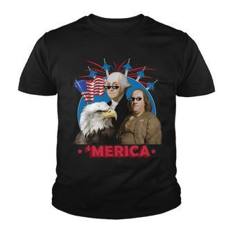 Merica Patriotic Party Youth T-shirt - Monsterry