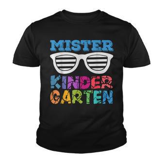 Mister Kindergarten Dude First Day Of Kindergarten Back To School Youth T-shirt - Thegiftio UK