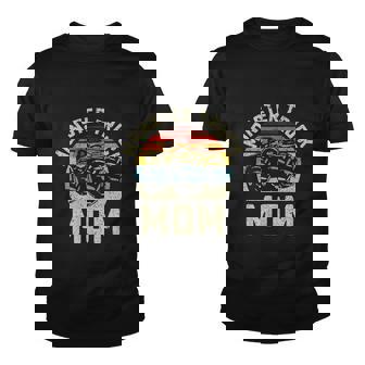 Monster Truck Mom Vintage Retro Style Women Youth T-shirt - Monsterry