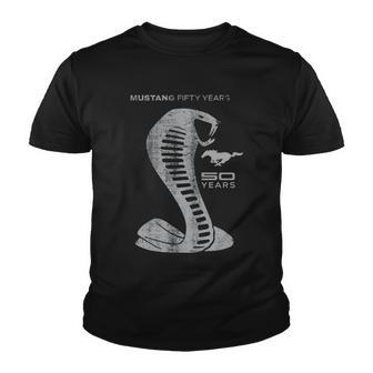 Mustang 50 Years Cobra - Official Tshirt Youth T-shirt - Monsterry DE