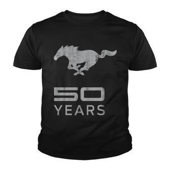 Mustang 50 Years Tshirt Youth T-shirt - Monsterry UK