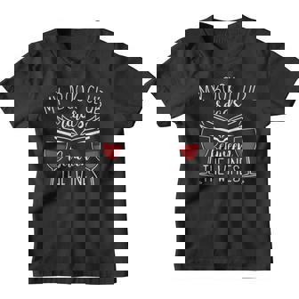 My Book Club Reads Between The Wines Funny Reading Lover Youth T-shirt - Thegiftio