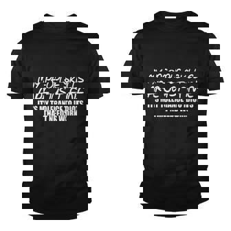 My People Skills Are Just Fine Funny Youth T-shirt - Monsterry