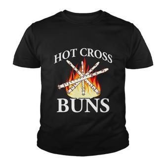 Nice Hot Cross Buns Graphic Design Printed Casual Daily Basic Youth T-shirt - Thegiftio UK