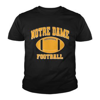 Notre Dame Football Fan Youth T-shirt - Monsterry