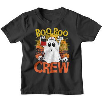 Nurse Boo Boo Crew Halloween Costume For Nurses Rn Ghost V2 Youth T-shirt - Thegiftio UK