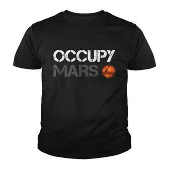 Occupy Mars Tshirt Youth T-shirt - Monsterry CA