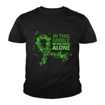 October Depression Month In This Family No One Fights Alone Gift Youth T-shirt - Monsterry