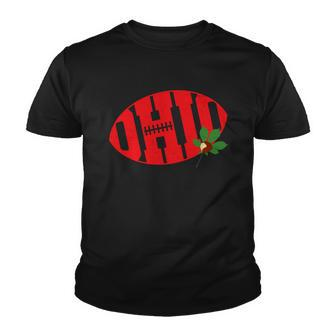 Ohio State Buck Eye Football Youth T-shirt - Monsterry UK