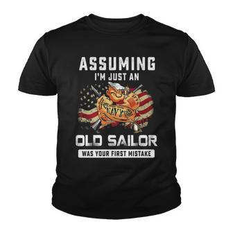 Old Sailor Youth T-shirt - Monsterry DE