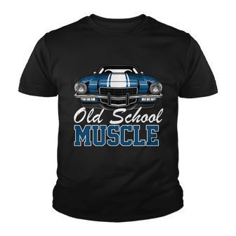 Old School Muscle Car V2 Youth T-shirt - Thegiftio UK