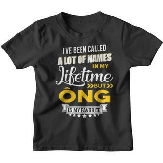 Ong Is My Favorite Name Vietnamese Grandpa Xmas Youth T-shirt - Thegiftio UK
